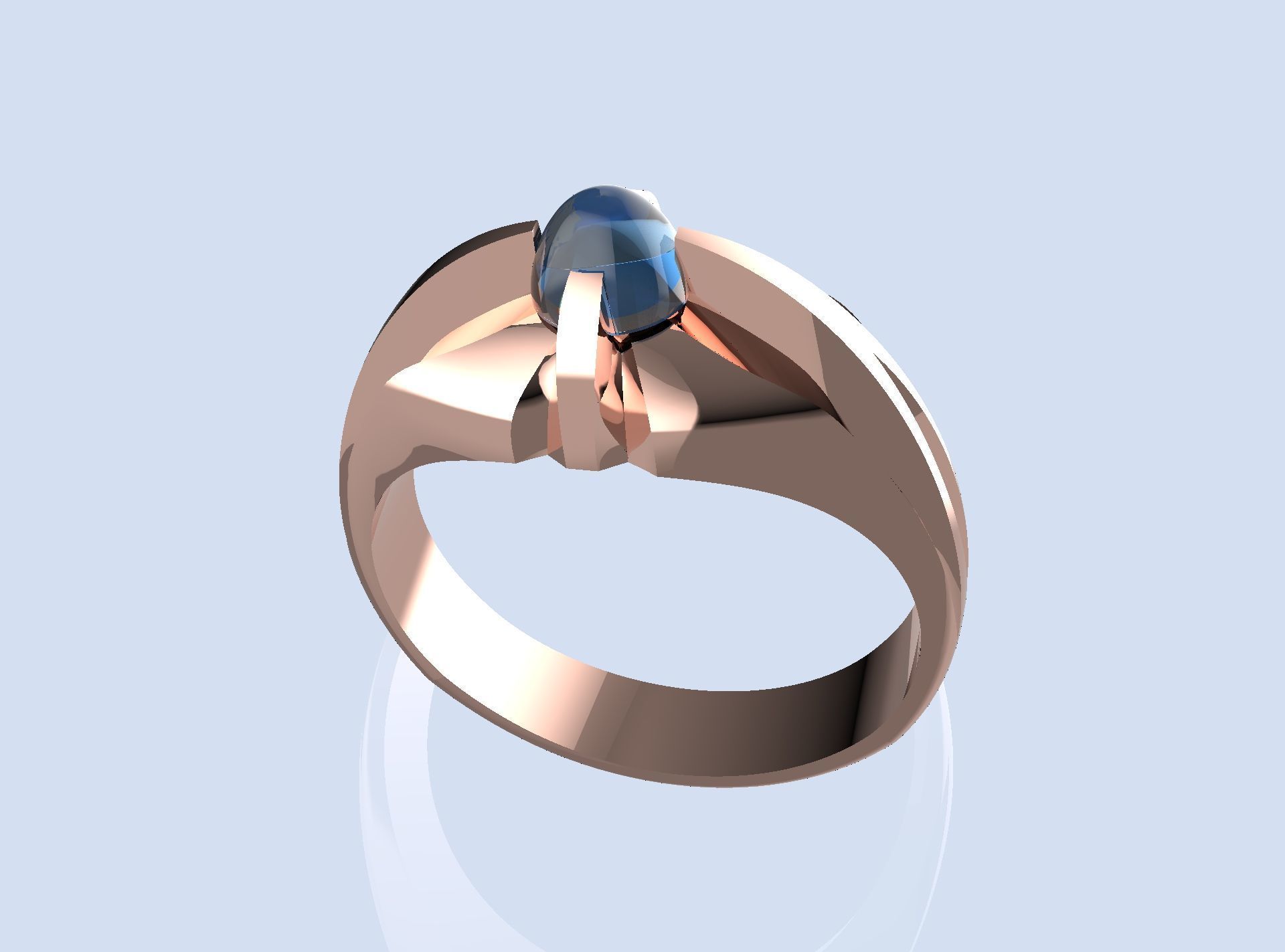Rings  3D print model_1