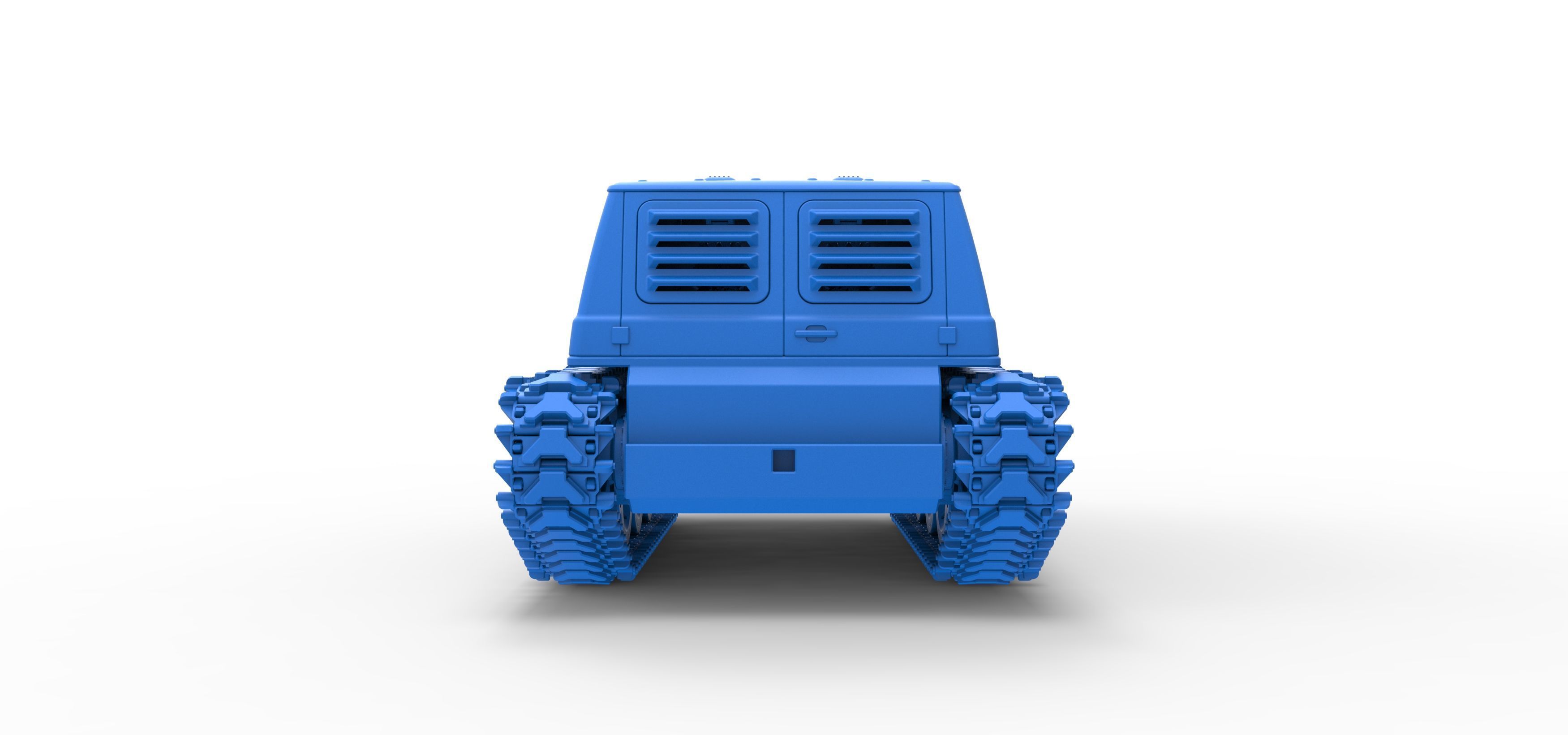 Vintage Monster tank Version 5 Scale 1 to 25 3D print model_44