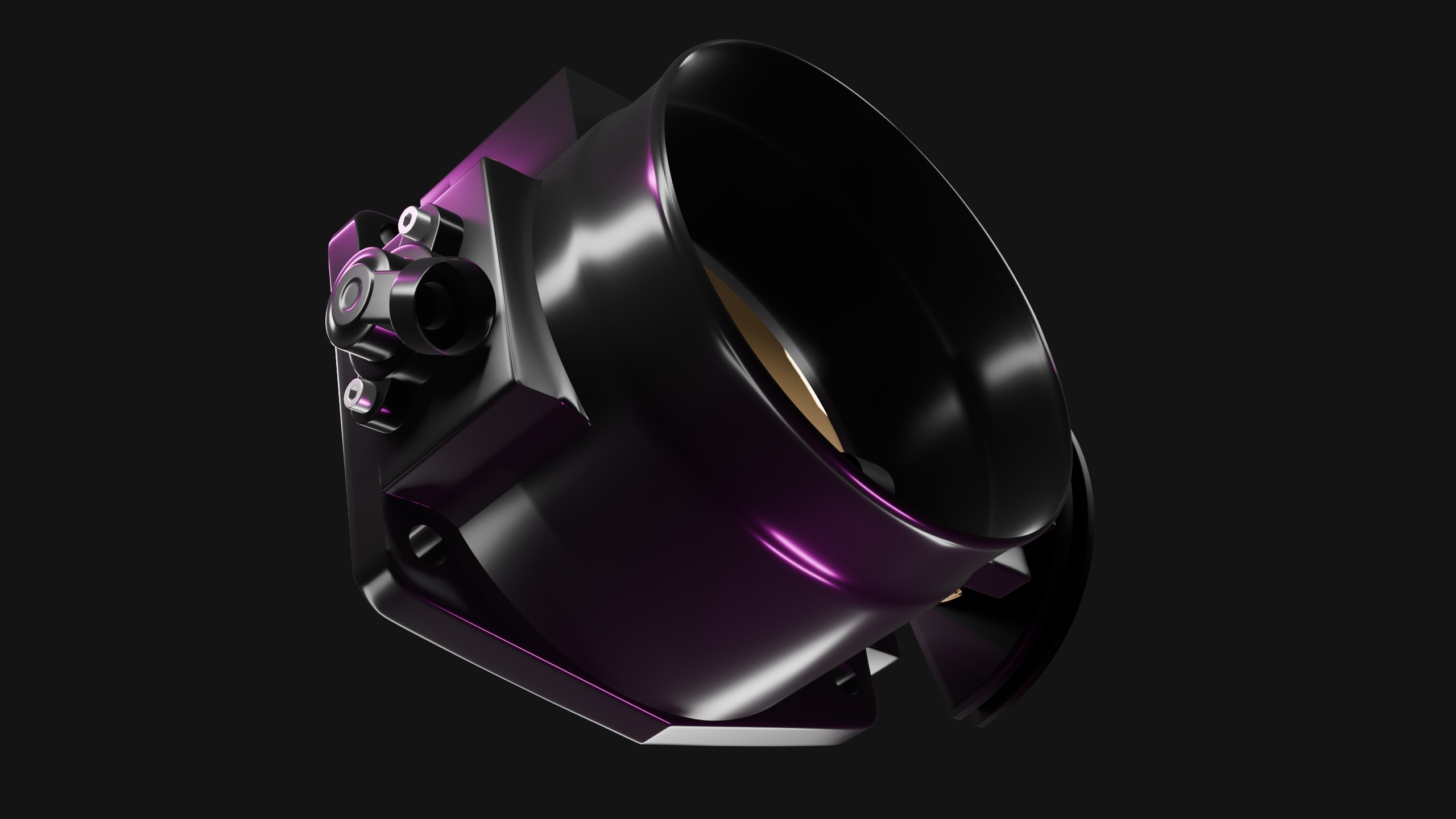 Car compressor throttle 3D model_5