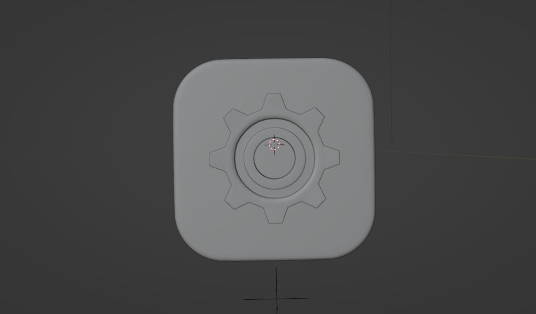 Settings icons 3D model_10