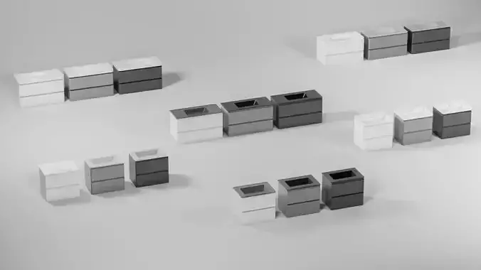 Wall Hung Vanity Units