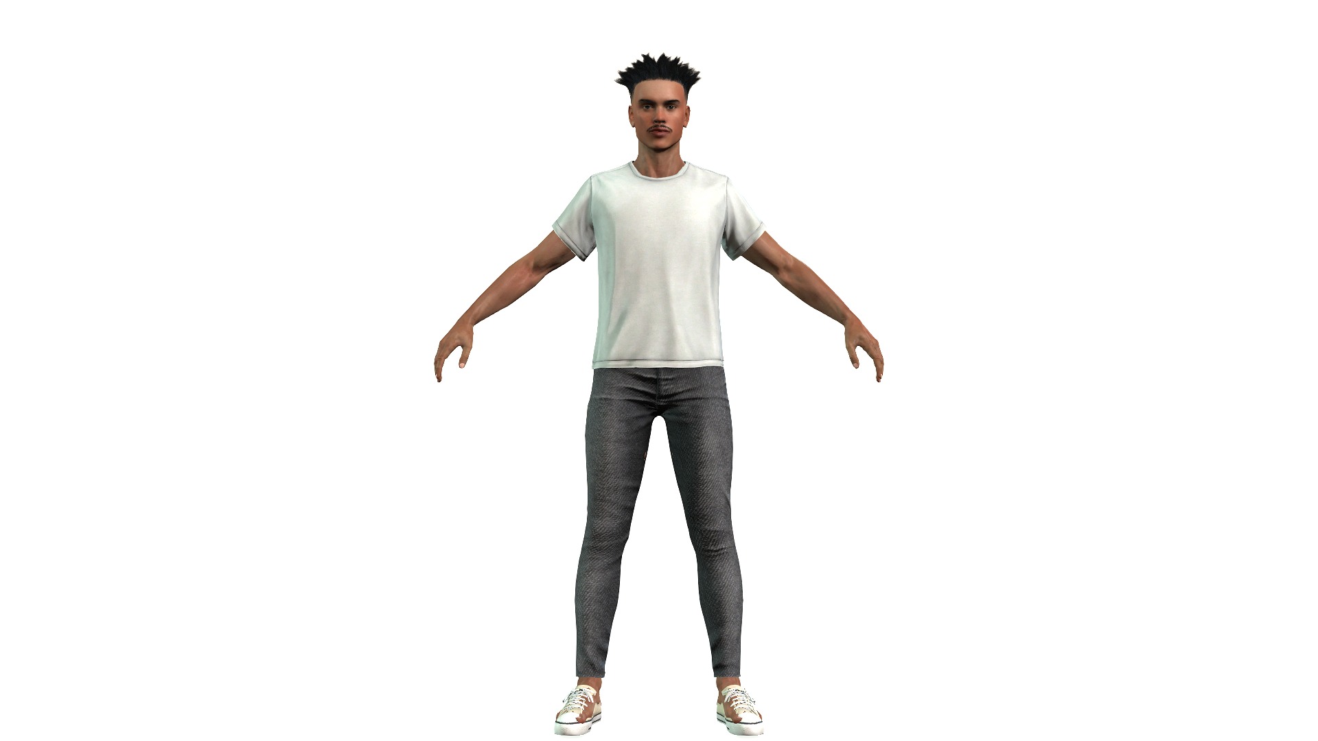 3D Male Character Model 3D model_4