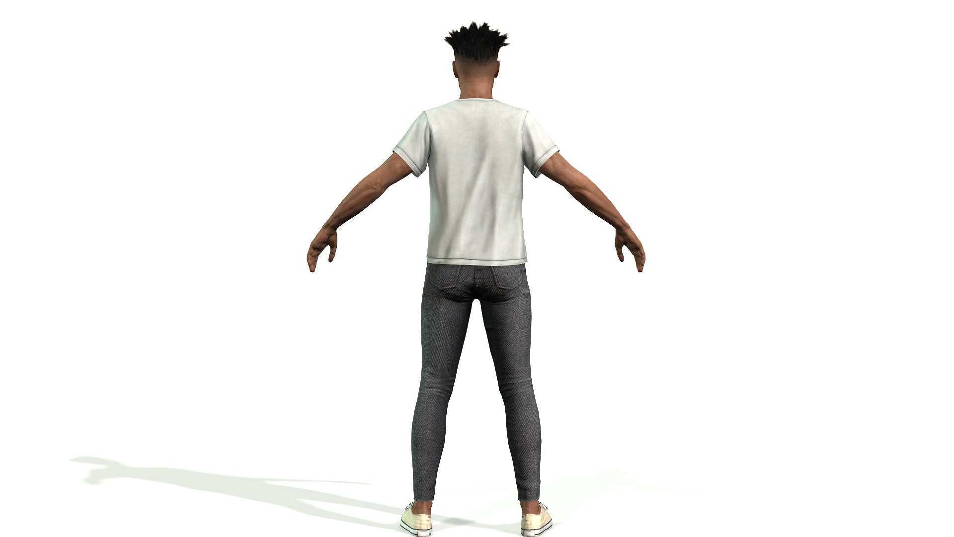 3D Male Character Model 3D model_3