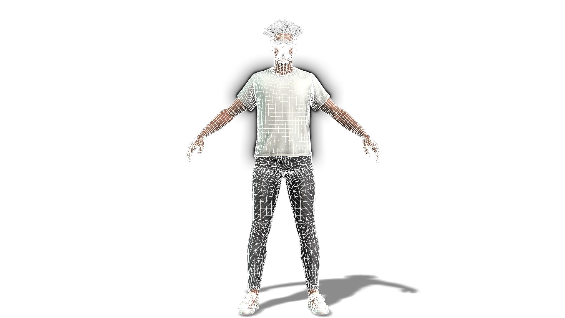 3D Male Character Model 3D model_5
