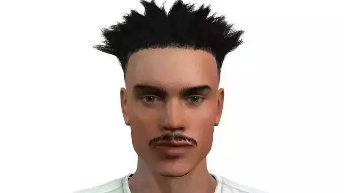 3D Male Character Model