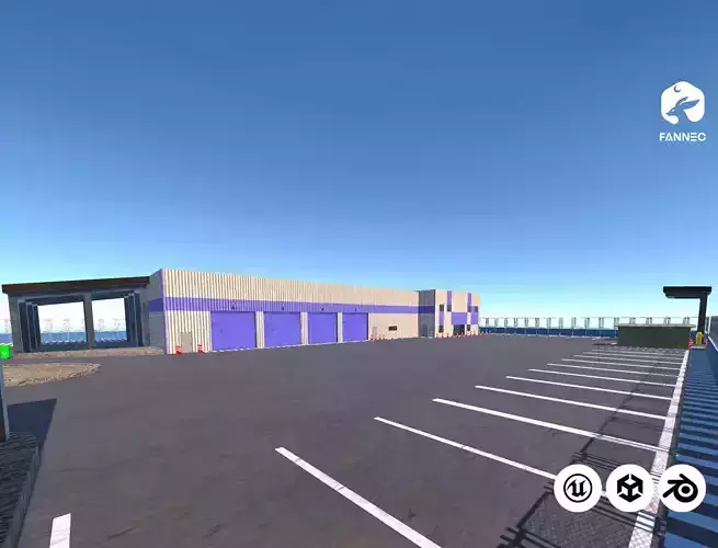 Modular Parking Lot V1 - All Formats