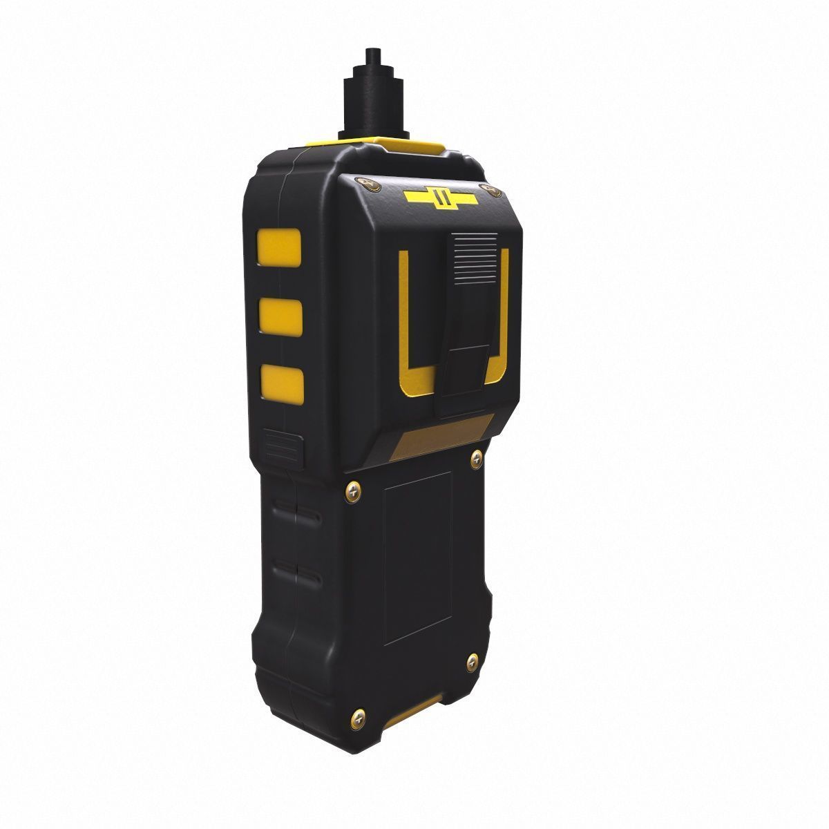 Gas Leak Detector Low Poly  Low-poly 3D model_3
