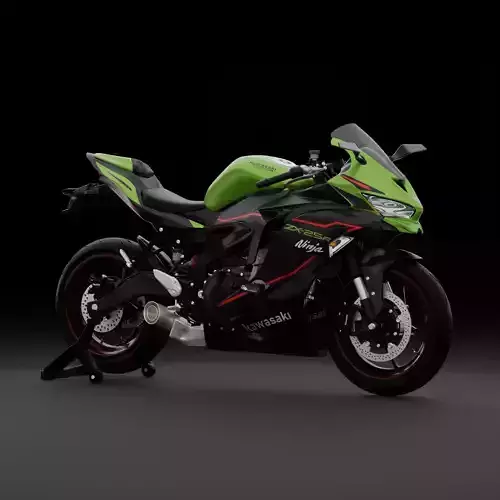 Kawasaki Ninja ZX-25R First Generation 3D model