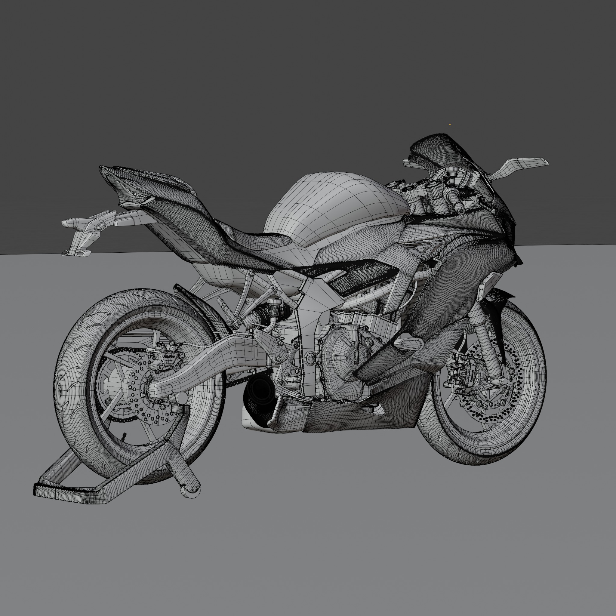 Kawasaki Ninja ZX-25R First Generation 3D model_15