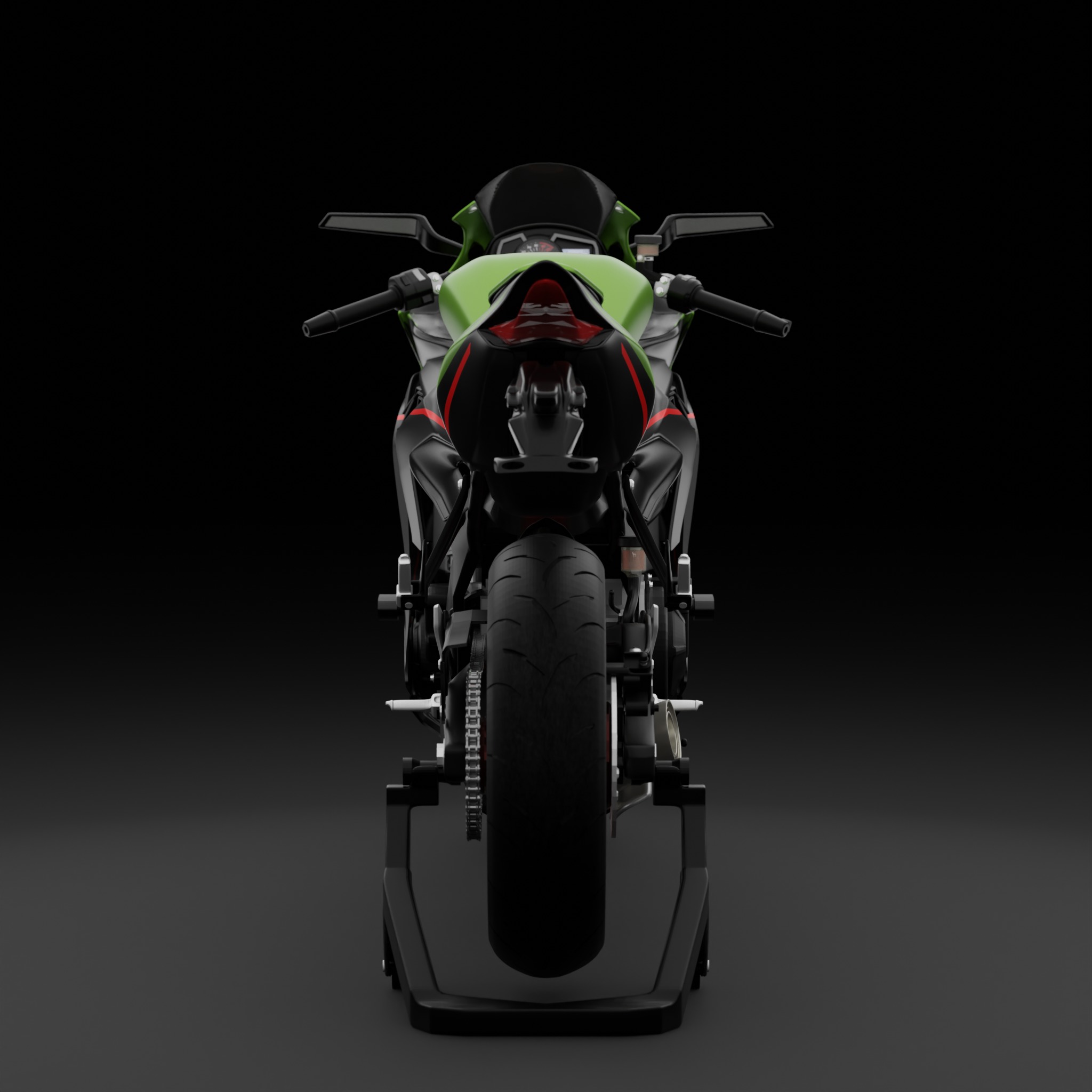 Kawasaki Ninja ZX-25R First Generation 3D model_5