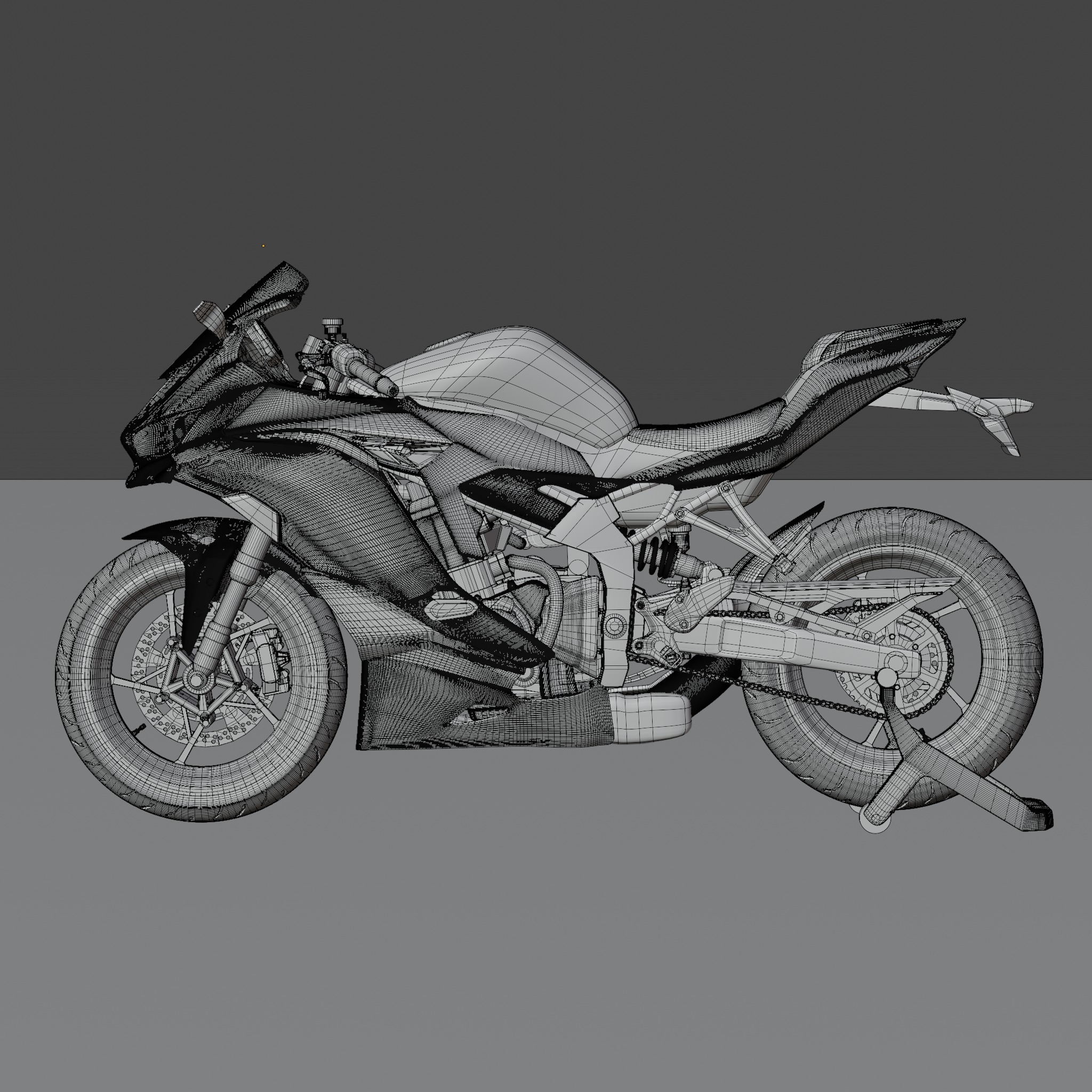 Kawasaki Ninja ZX-25R First Generation 3D model_12