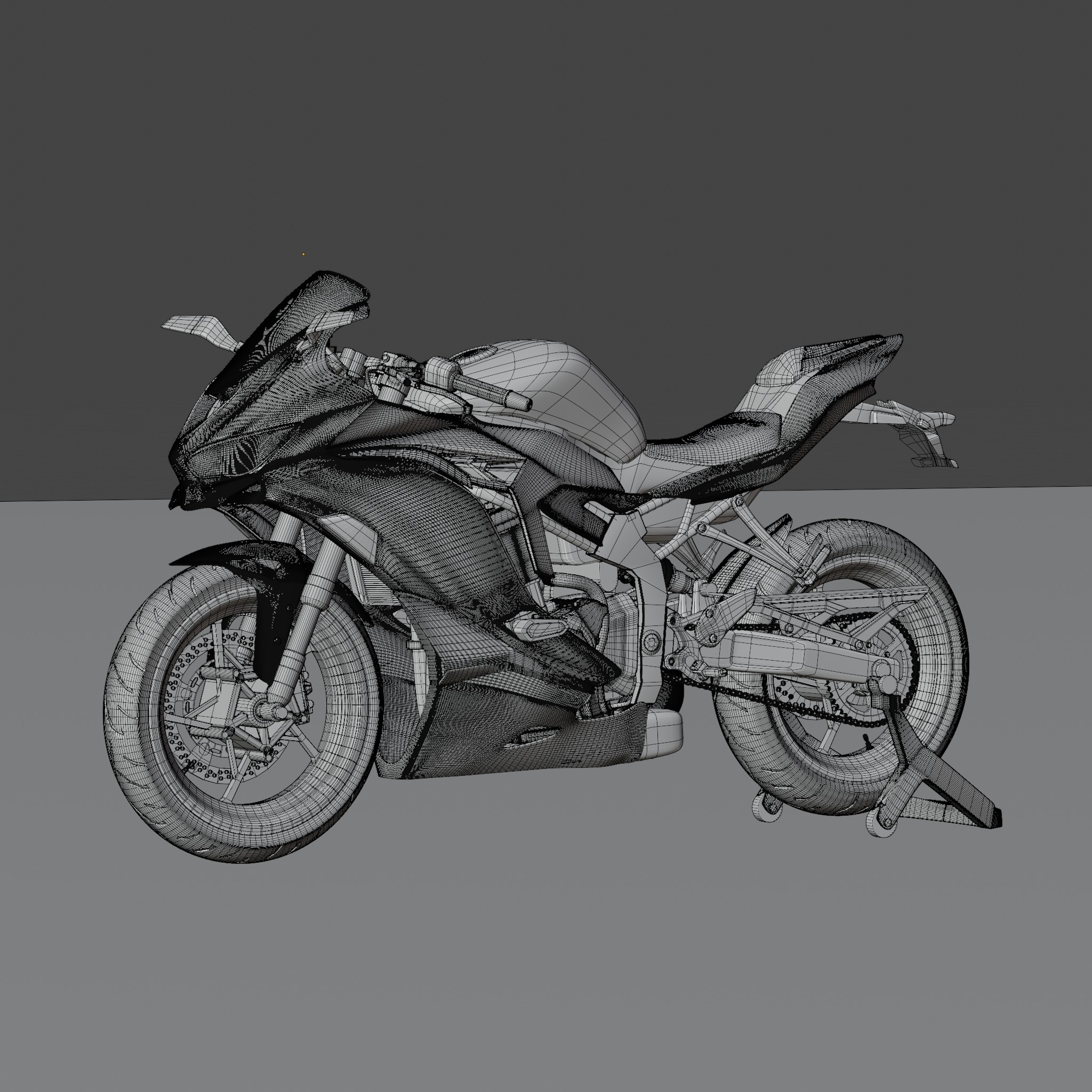 Kawasaki Ninja ZX-25R First Generation 3D model_11