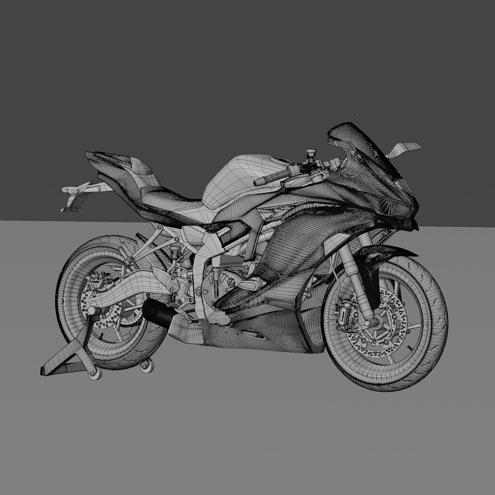 Kawasaki Ninja ZX-25R First Generation 3D model_9