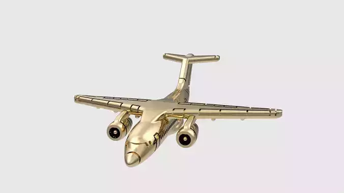 Antonov AN-148 Aircraft Jewelry JDBCo 3D print model