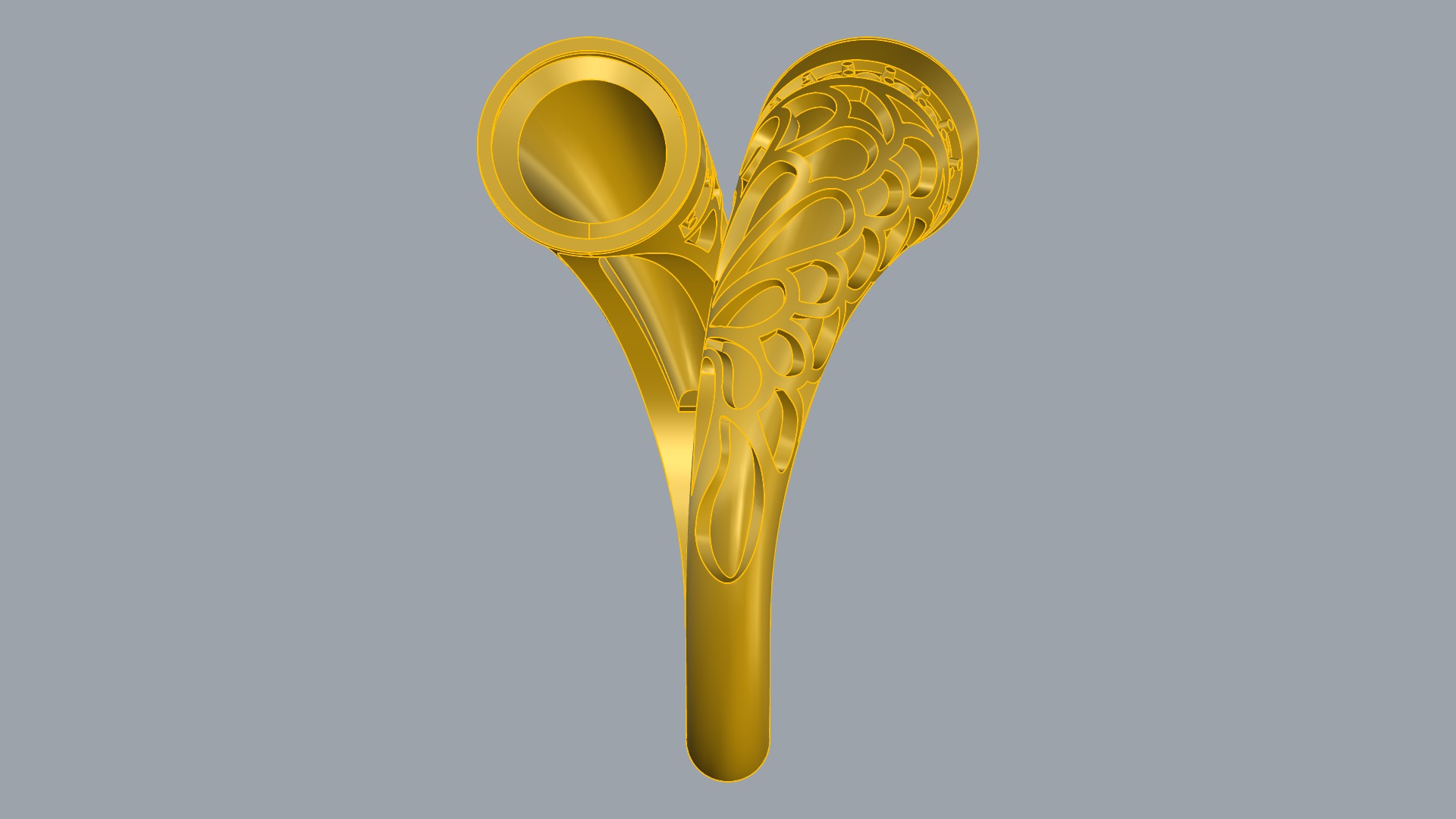 Fashion Enamel Pattern Ring JDBCo 3D print model_10