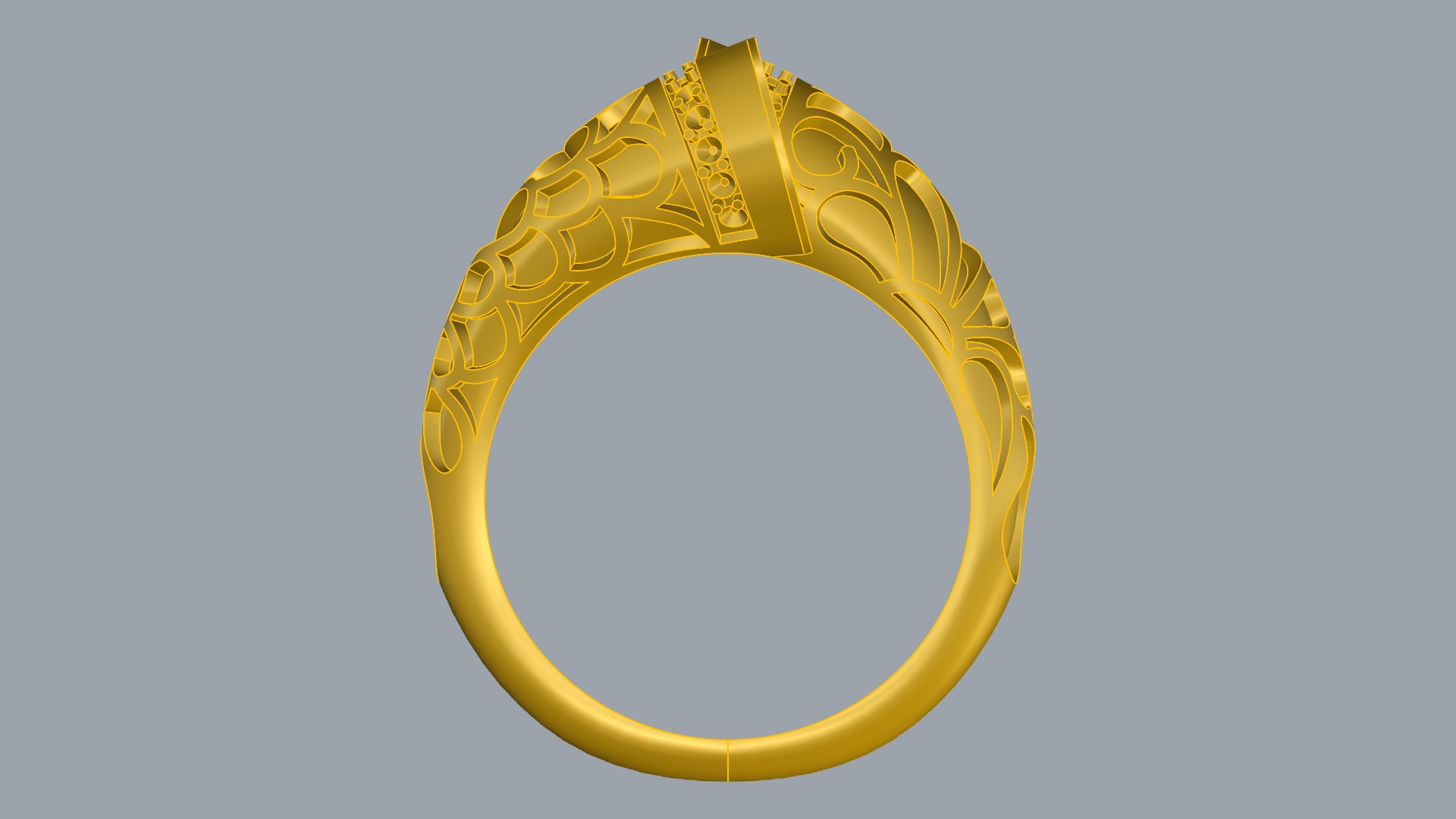 Fashion Enamel Pattern Ring JDBCo 3D print model_8