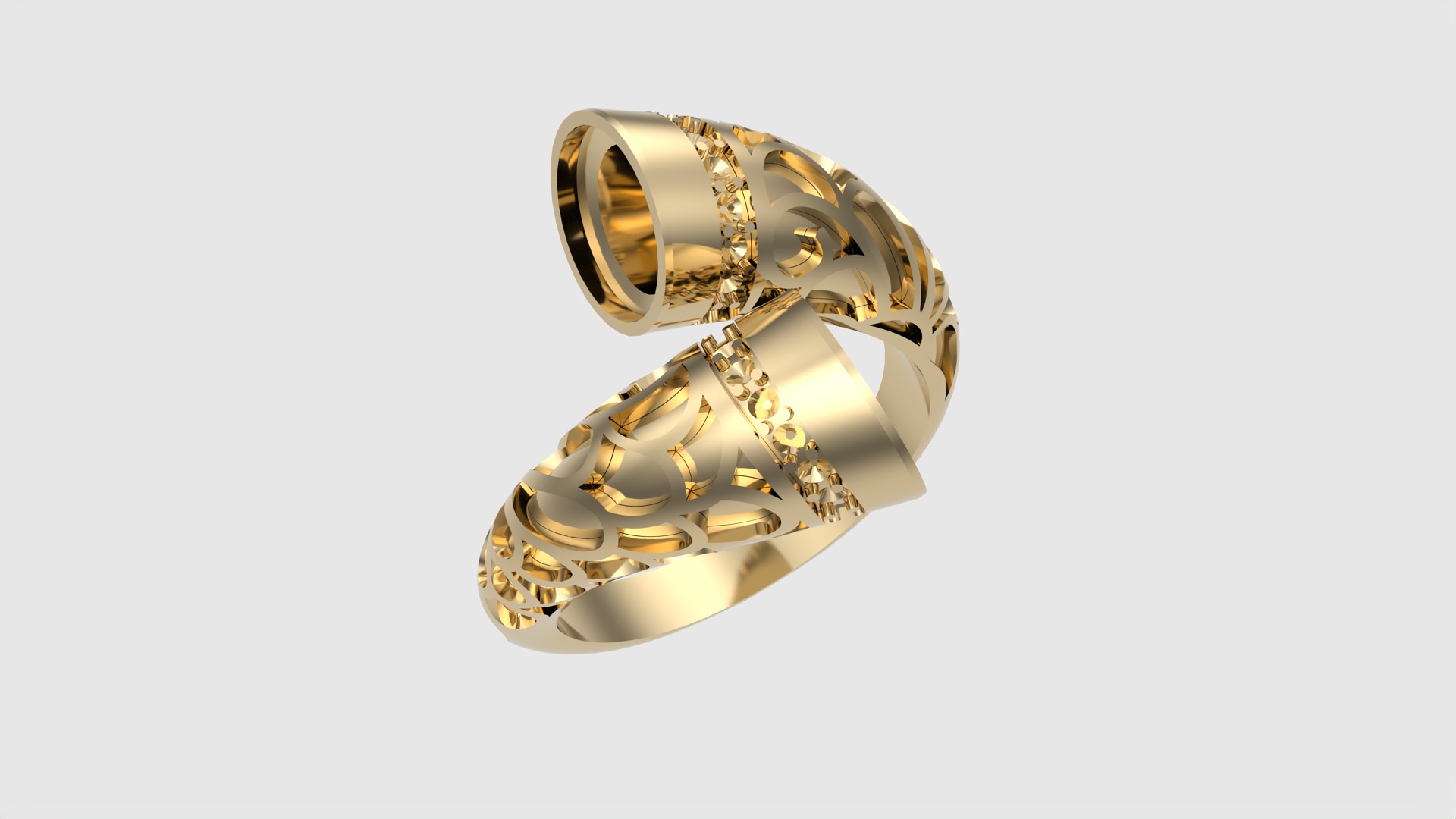 Fashion Enamel Pattern Ring JDBCo 3D print model_17