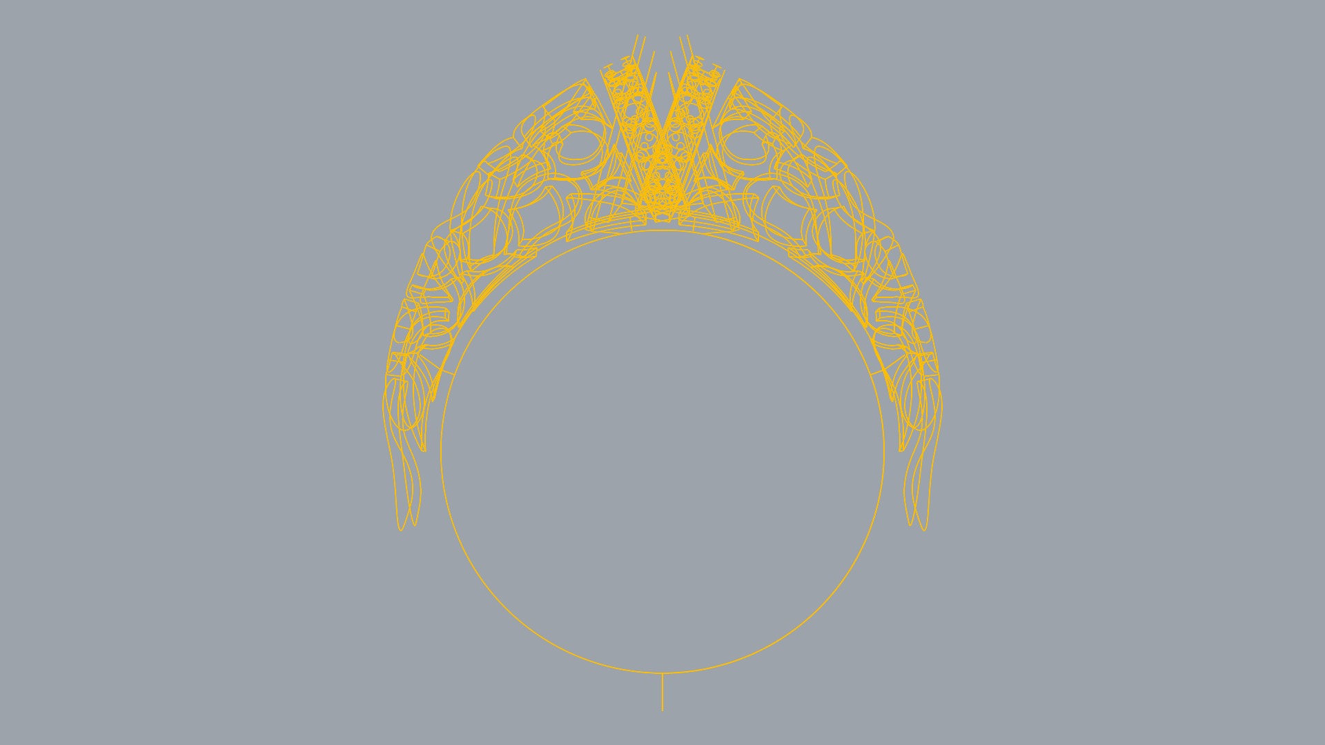 Fashion Enamel Pattern Ring JDBCo 3D print model_9