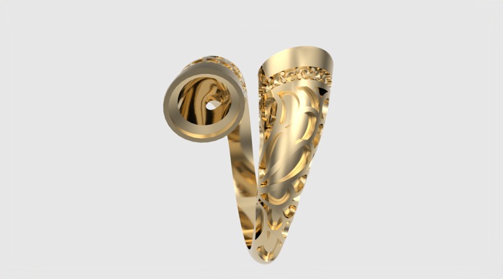 Fashion Enamel Pattern Ring JDBCo 3D print model_24