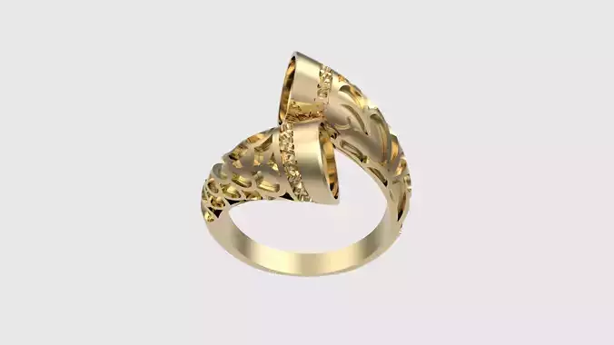 Fashion Enamel Pattern Ring JDBCo