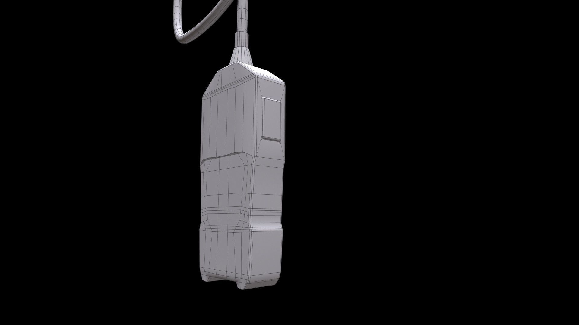 Gas Detector  Low Poly Low-poly 3D model_12