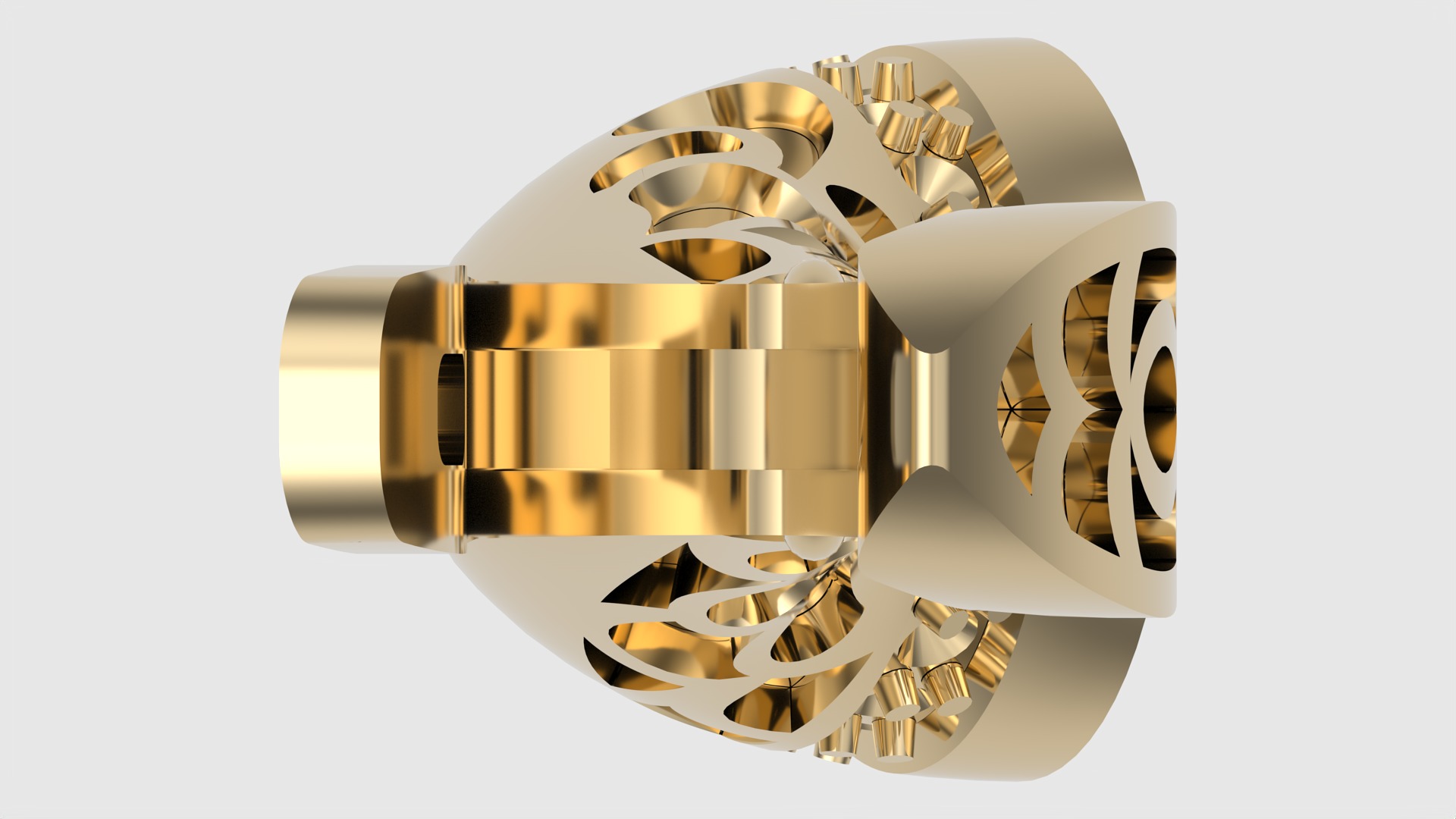 Elegant Patterned Enamel Drop Earrings JDBCo 3D print model_5