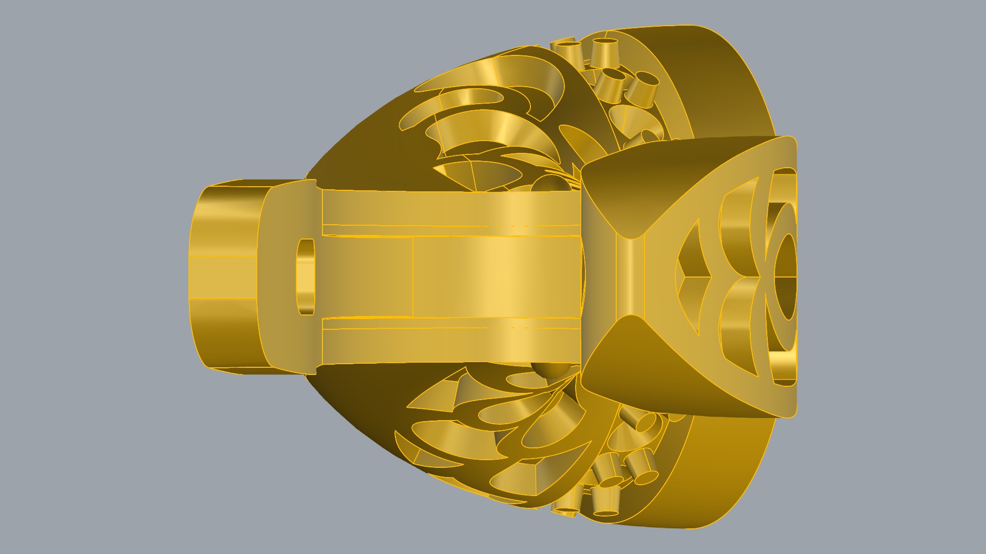 Elegant Patterned Enamel Drop Earrings JDBCo 3D print model_12