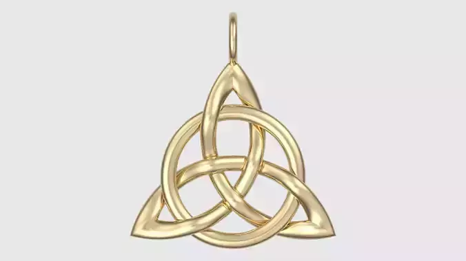 Triskele Pendant with Ancient Slavic Symbolism JDBCo