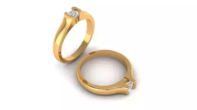 soliter ring 3D print model