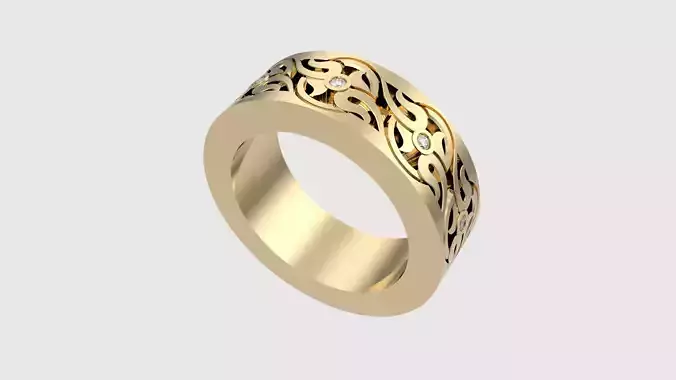 Elegant Filigree Ornament Ring JDBCo