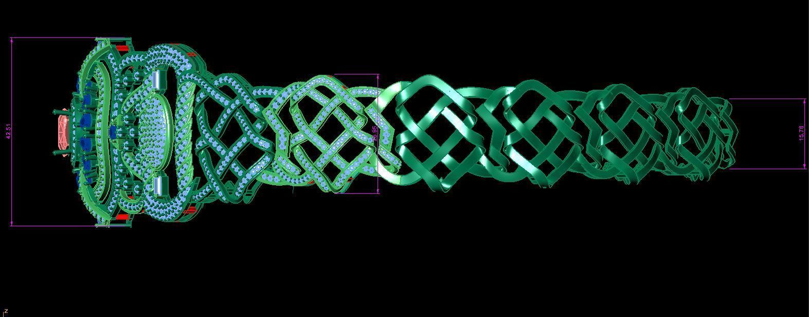 neclace chokar  3D print model_7