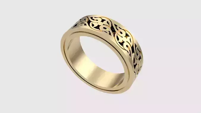 Intricate Filigree Ornament Ring JDBCo
