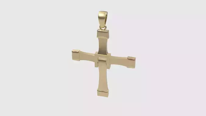 Fast and Furious Cross Pendant JDBCo