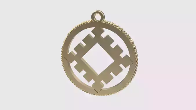 Ancient Slavic Symbol Pendant JDBCo