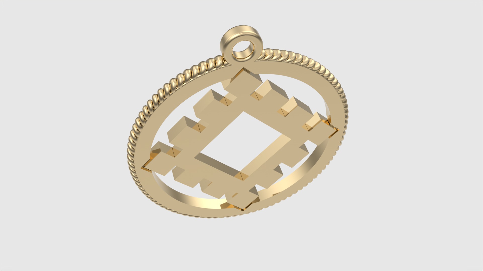 Ancient Slavic Symbol Pendant JDBCo 3D print model_15