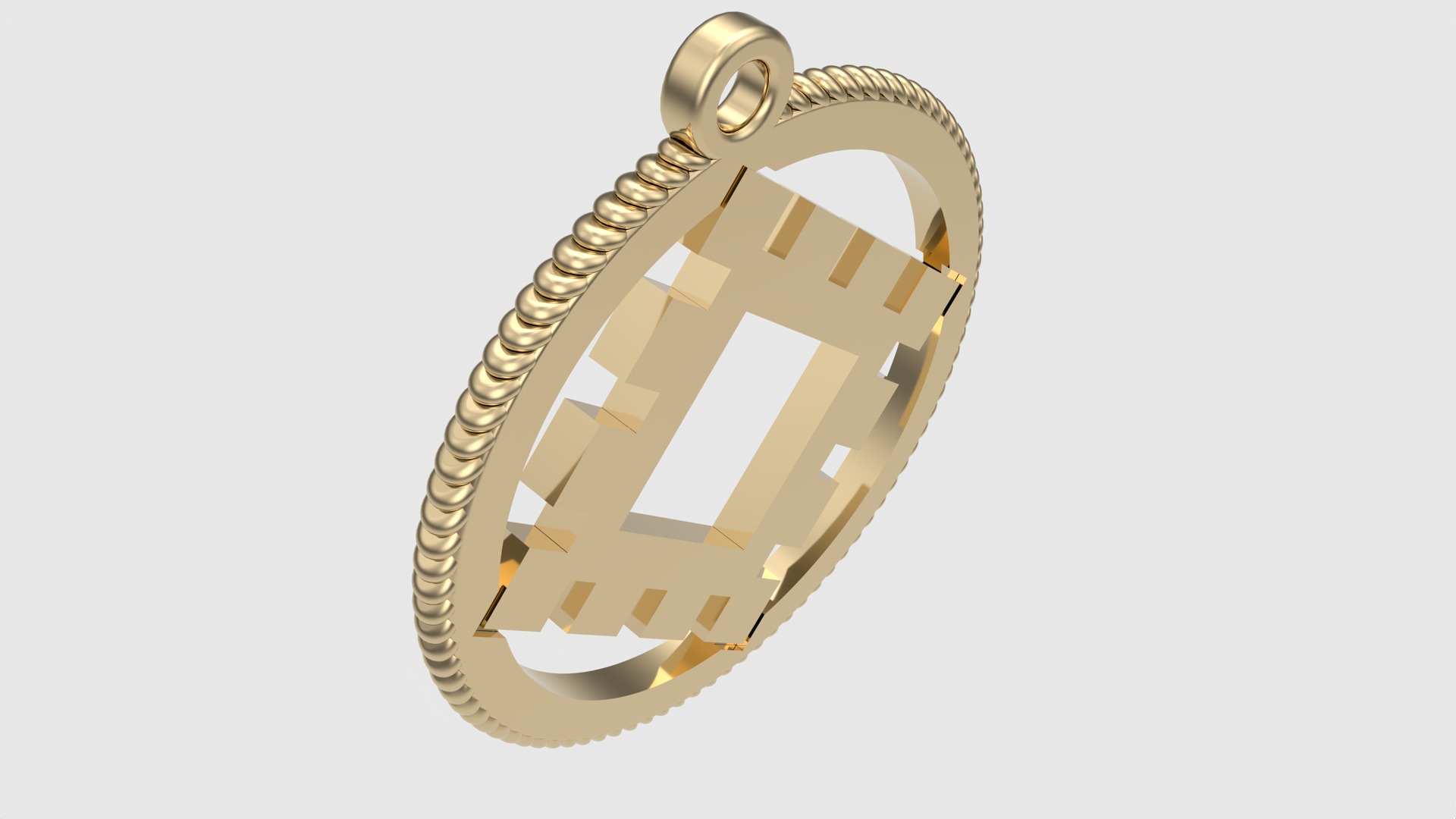 Ancient Slavic Symbol Pendant JDBCo 3D print model_28