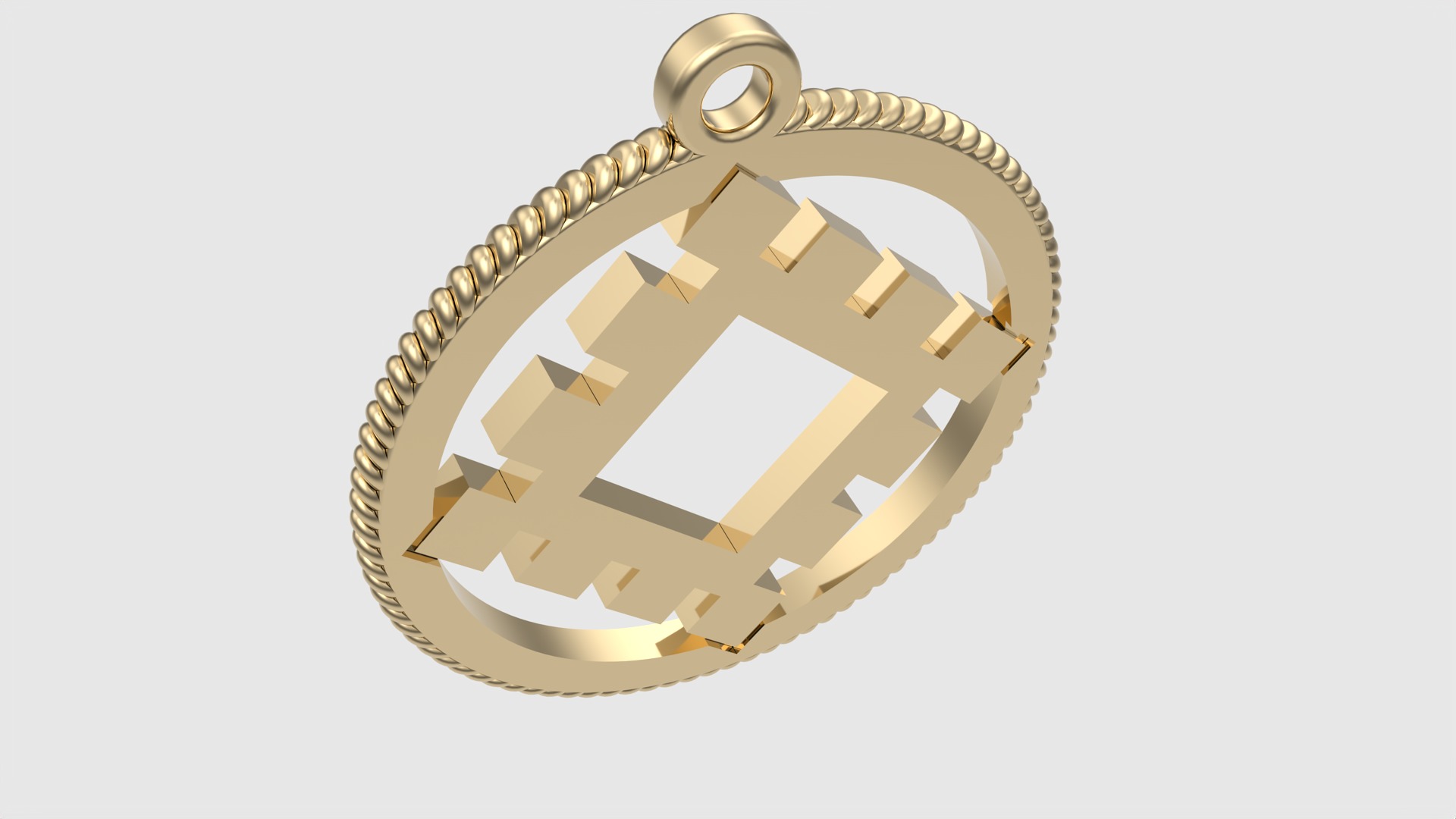 Ancient Slavic Symbol Pendant JDBCo 3D print model_20