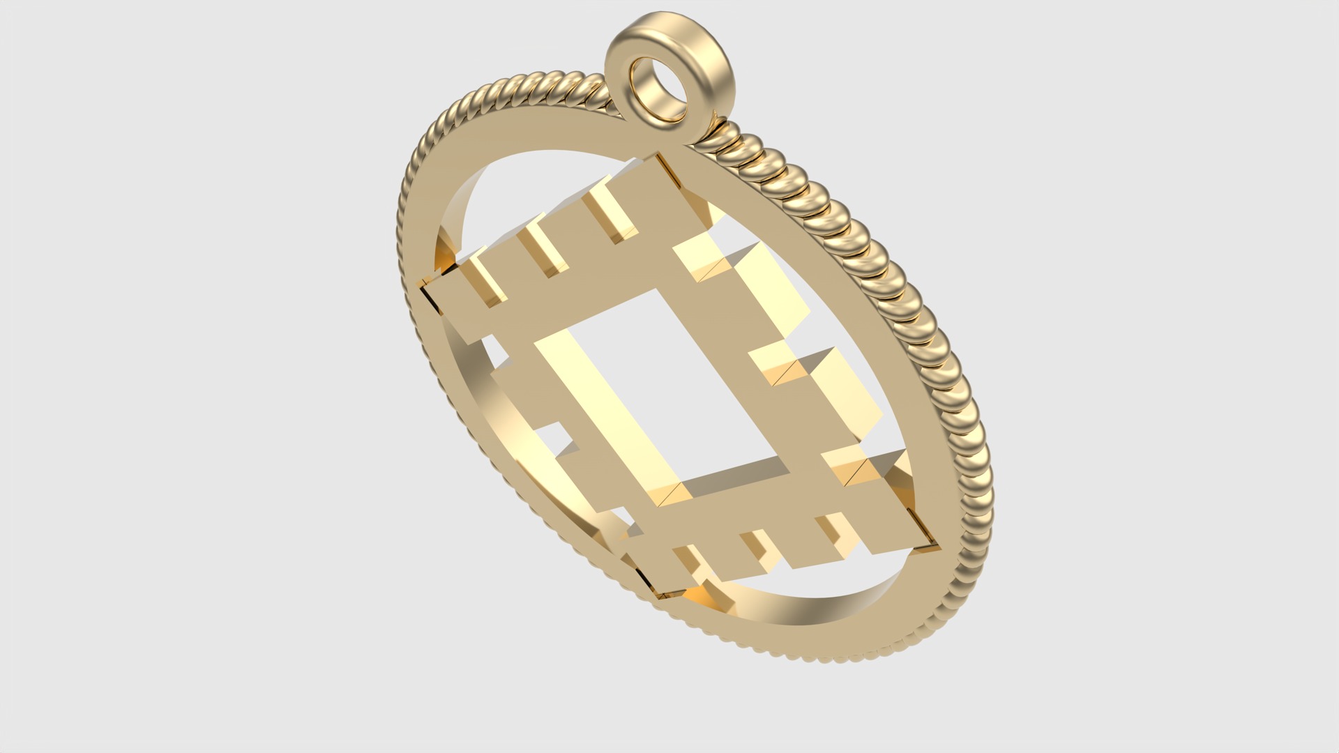 Ancient Slavic Symbol Pendant JDBCo 3D print model_32