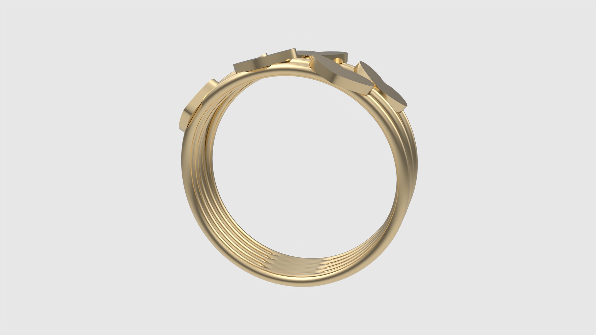 Tiny Simple Heart Ring JDBCo 3D print model_14