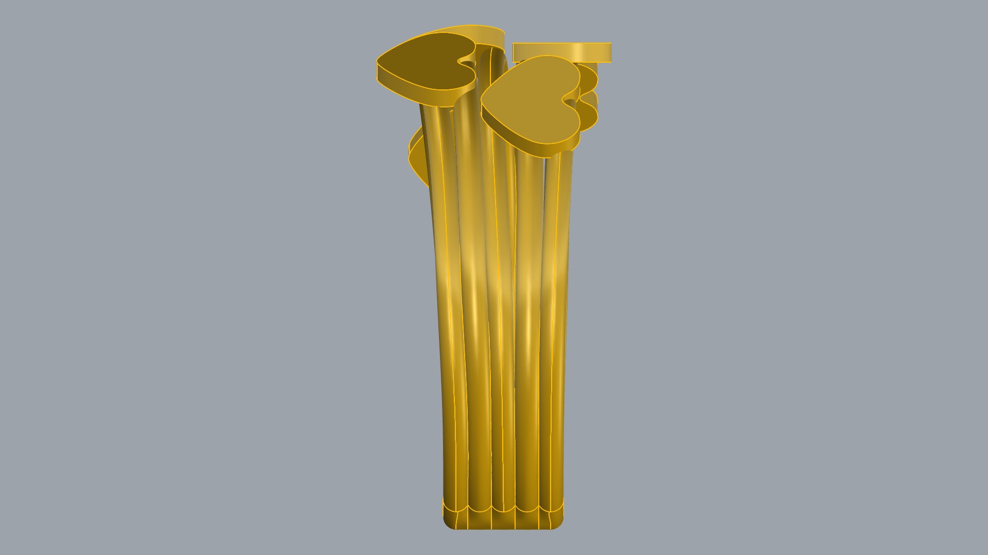 Tiny Simple Heart Ring JDBCo 3D print model_10