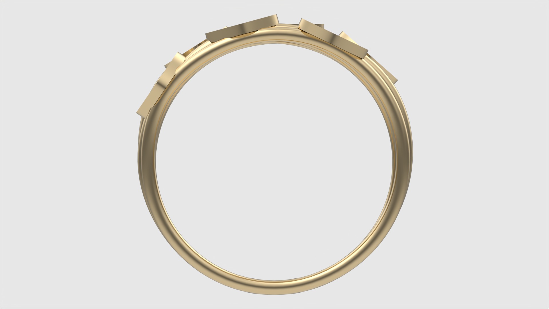 Tiny Simple Heart Ring JDBCo 3D print model_3