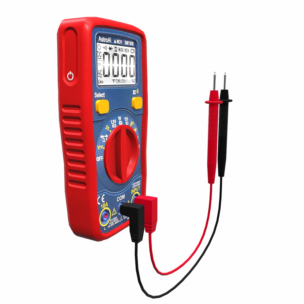 AstroAI Digital Multimeter Low-Poly Low-poly 3D model_5