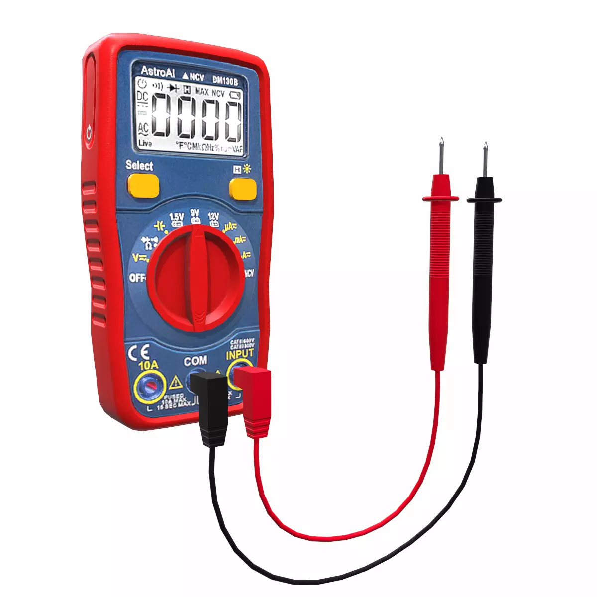 AstroAI Digital Multimeter Low-Poly Low-poly 3D model_0