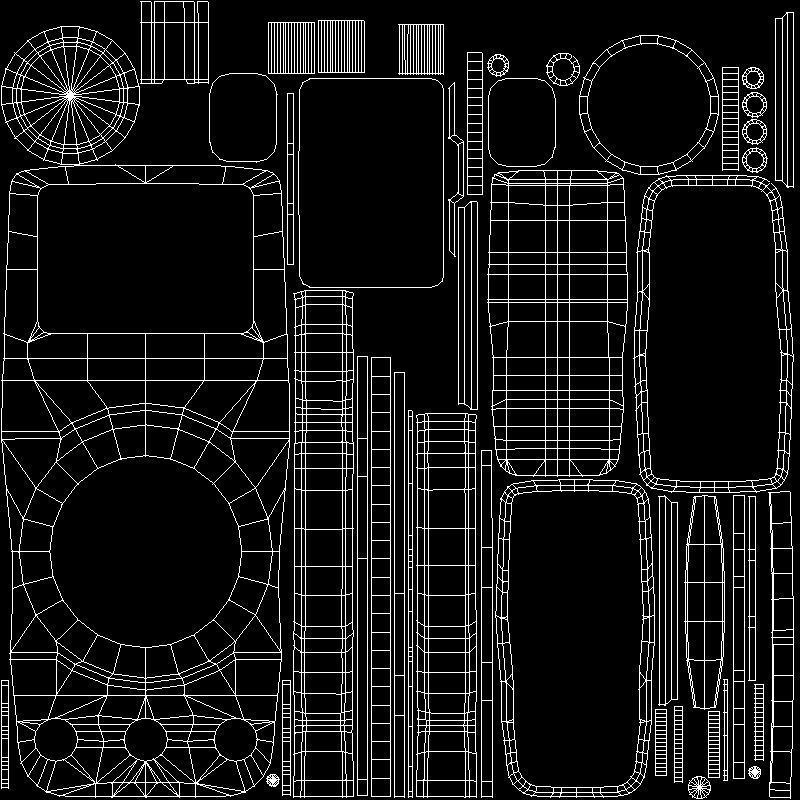 AstroAI Digital Multimeter Low-Poly Low-poly 3D model_13