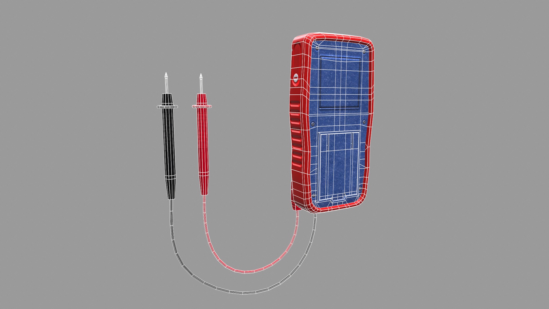 AstroAI Digital Multimeter Low-Poly Low-poly 3D model_8