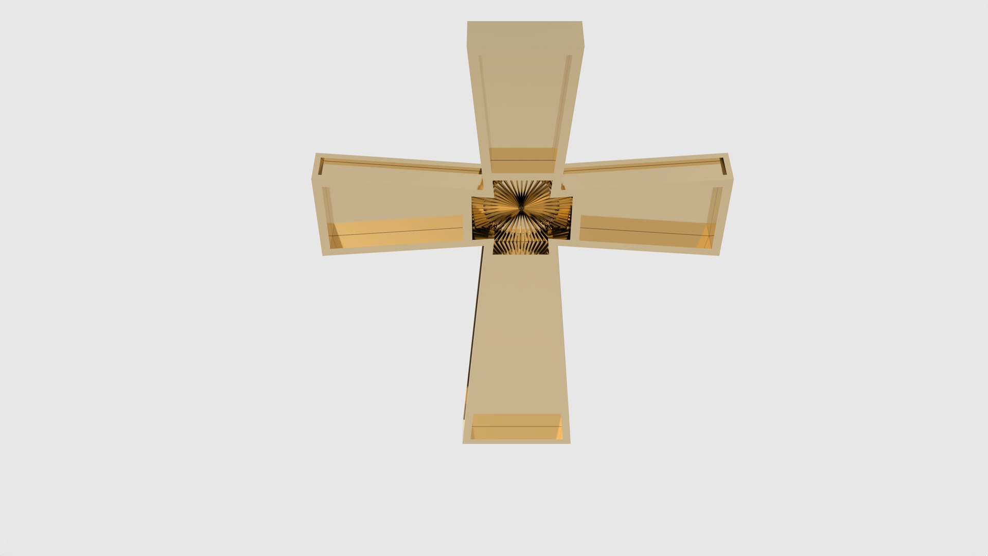 Minimalist Lightweight Cross JDBCo 3D print model_20