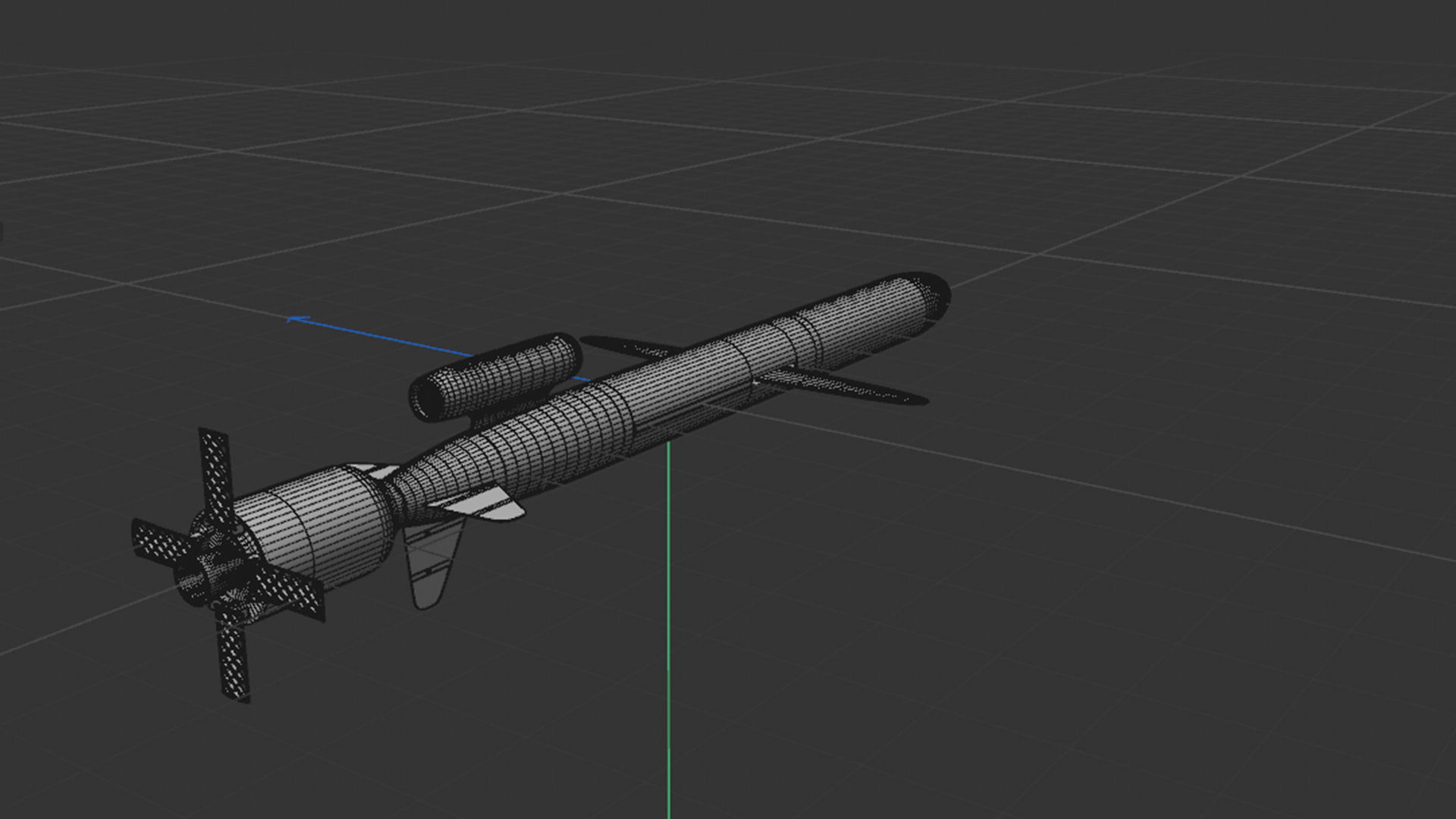 Cruise Missile 3D model_10
