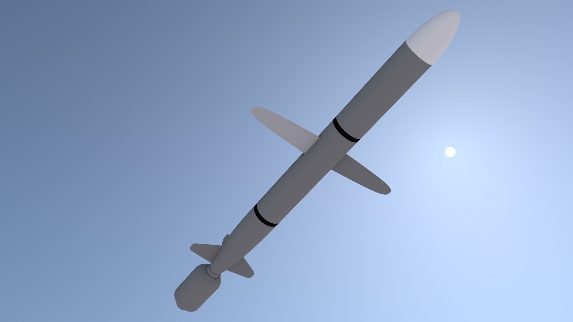 Cruise Missile 3D model_4
