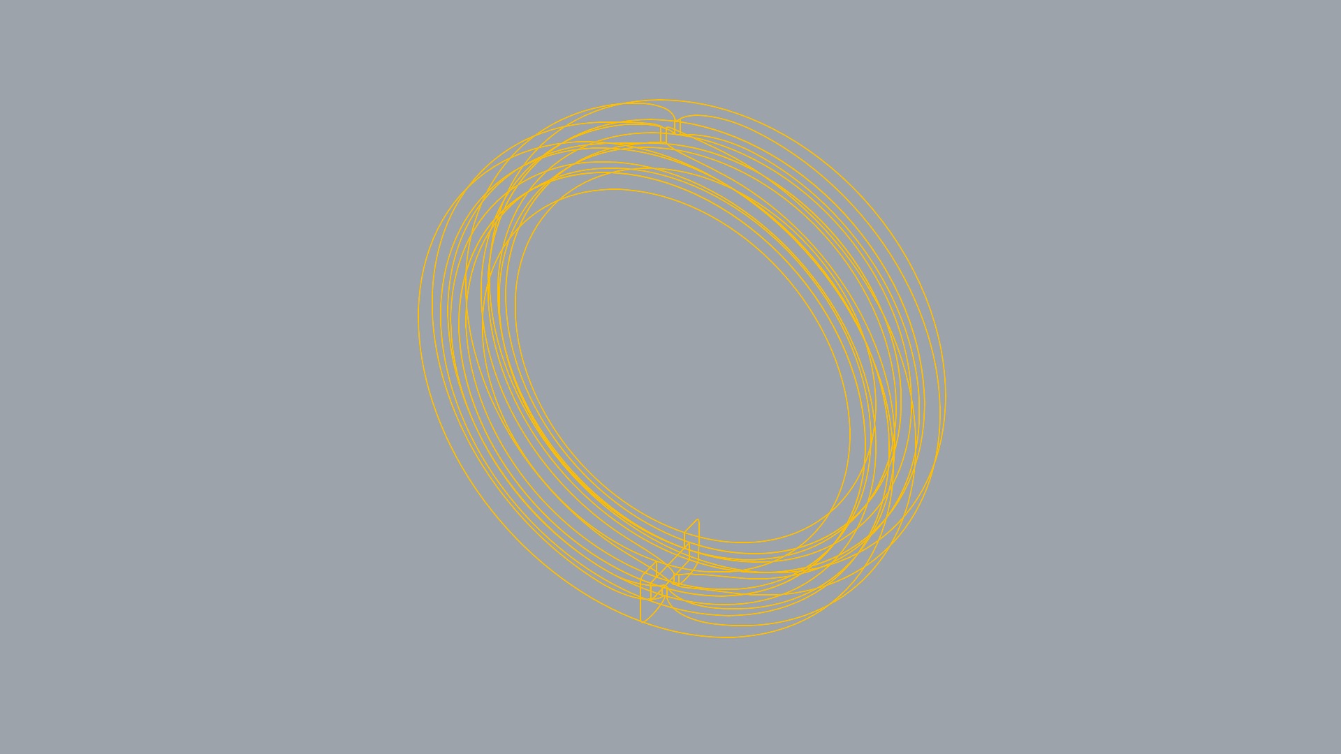 Minimalistic Three-Part Wedding Band Ring JDBCo 3D print model_7