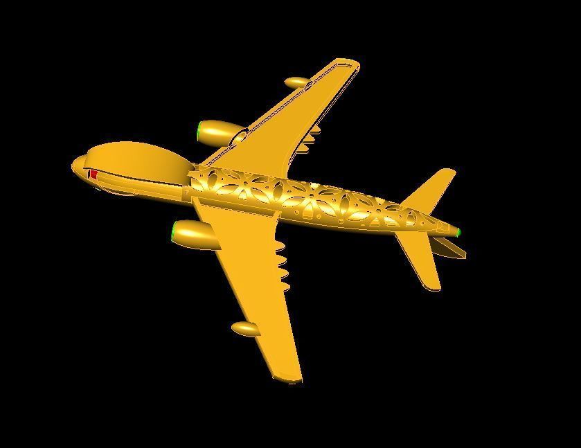 plene pandant 3D print model_4